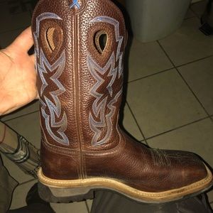 Twisted X steel toe work boots